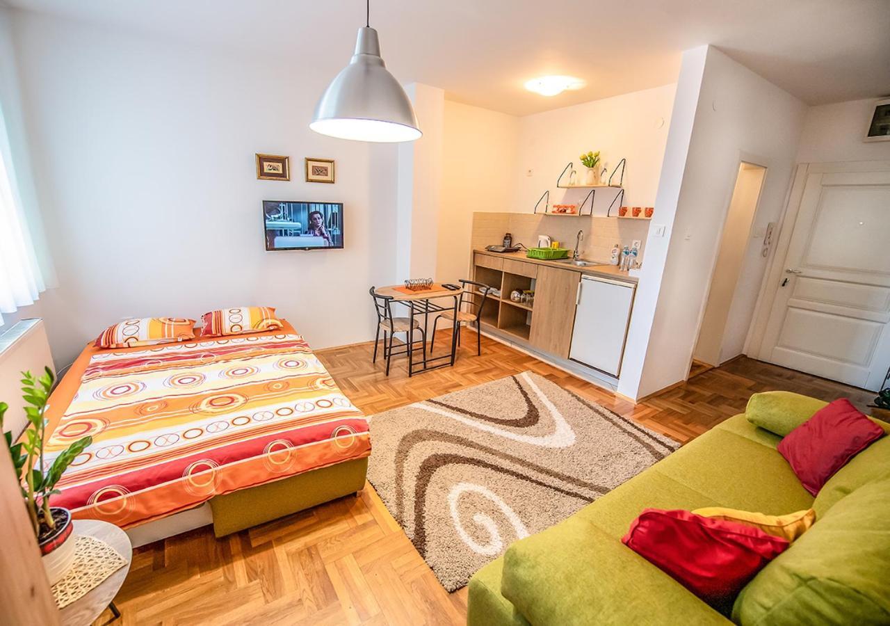 Mina Penthouse Lejlighed Novi Sad Eksteriør billede